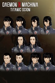 デモンエクスマキナ タイタニックサイオン 髪型セット6