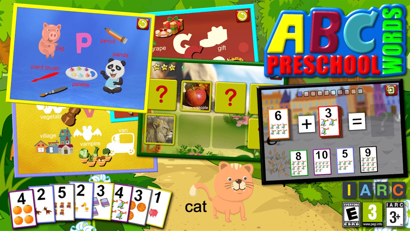 #1. ABC Preschool Sight Word Jigsaw Puzzle (Windows) Podle: Espace Pty Ltd