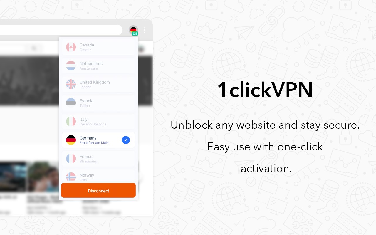 1clickVPN - Fast and Secure VPN