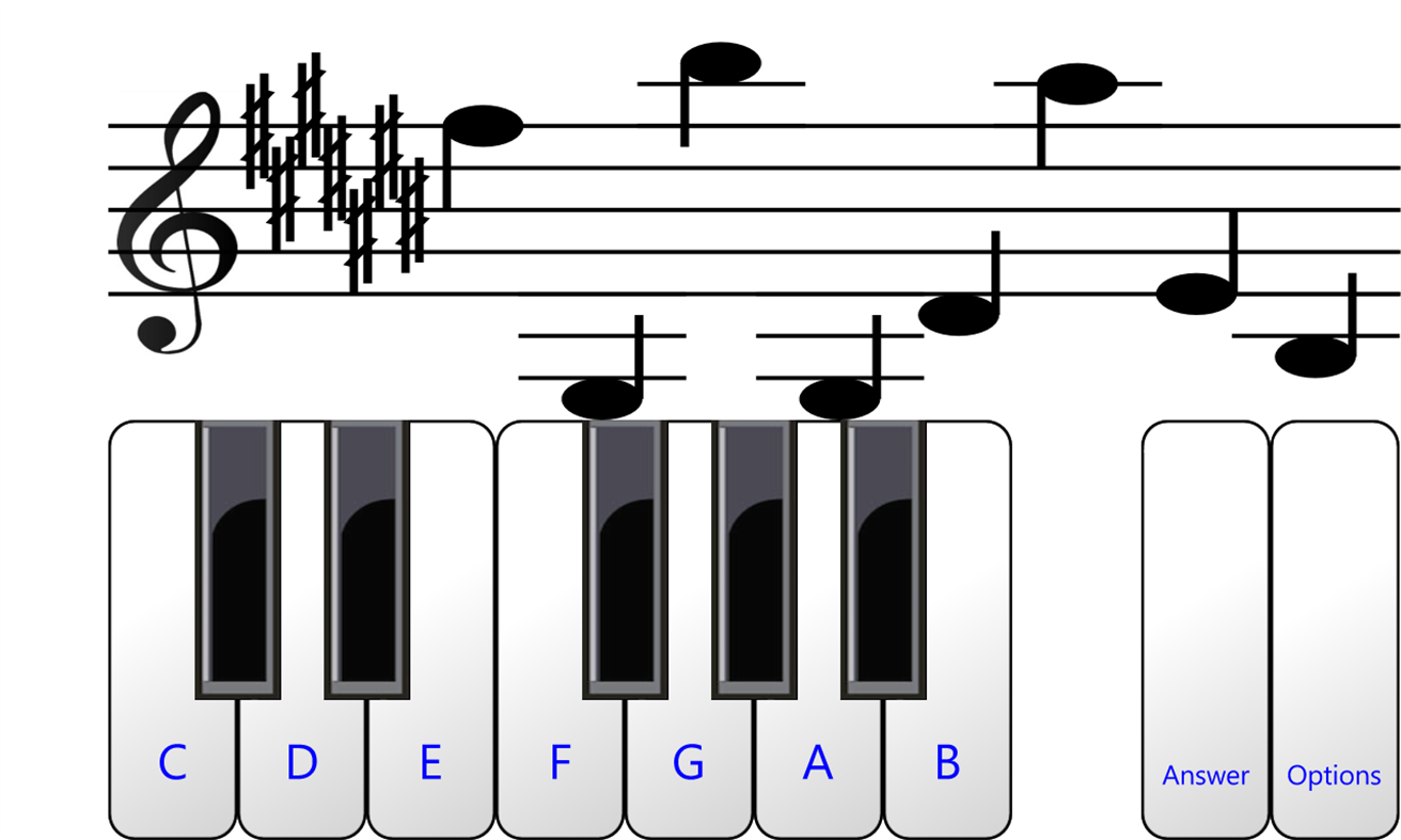 #3. 1 Learn Sight Read Music Notes - Solfa (Windows) 由: ngfSoft