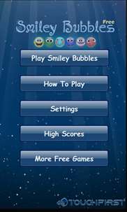 Smiley Bubbles - Free screenshot 1