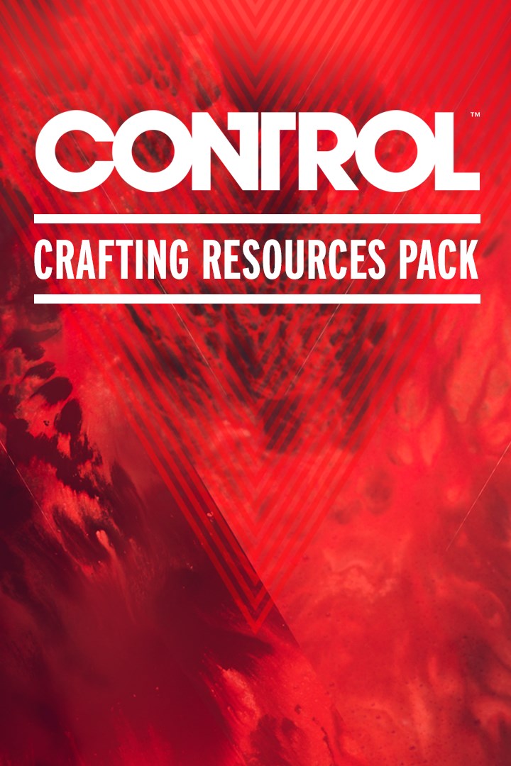 Control Crafting Resources Pack — official Xbox artwork