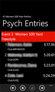 Swim Meet Results screenshot 4