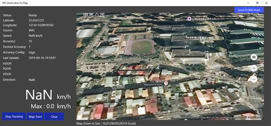 GPS Geolocation for BingMap screenshot 4