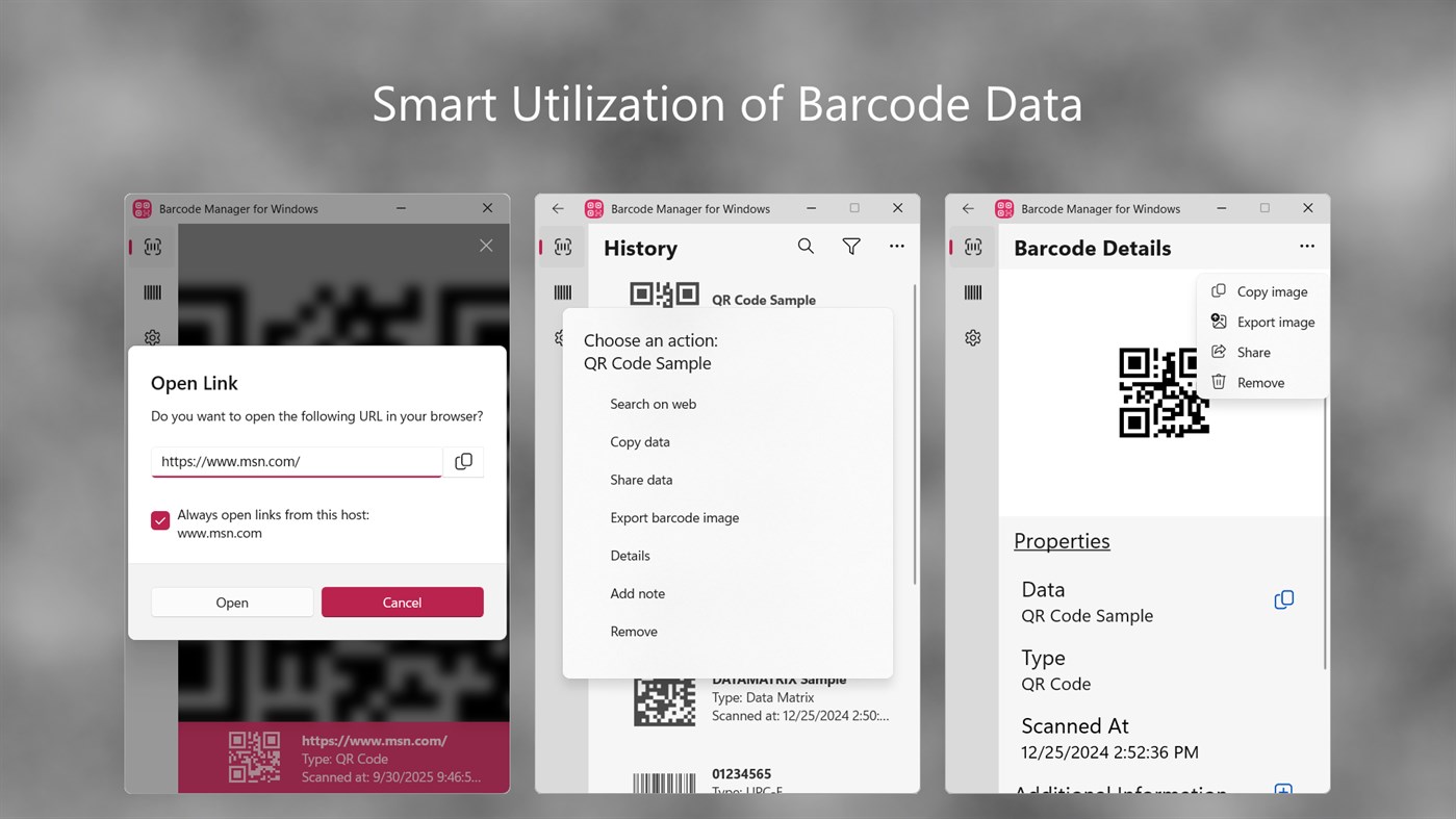 #6. Barcode Manager for Windows (Windows) Ved: Blueyacht Software