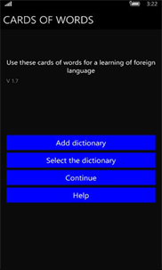 Cards of words screenshot 2