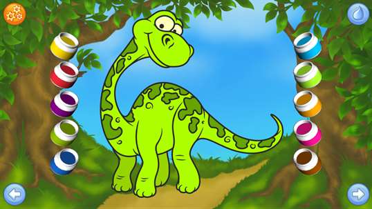 Dinosaurs - Connect the Dots and Add Colors screenshot 2
