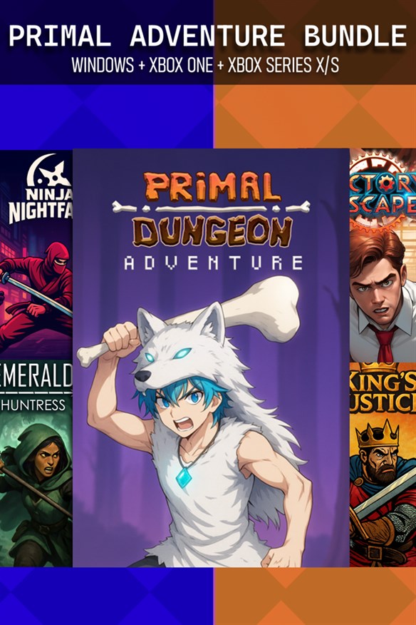 Primal Adventure Bundle Xbox Series X|S and Xbox One cover art