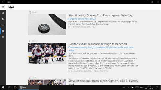 NHL Client screenshot 5