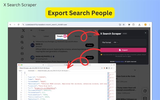 X Search Scraper – Export Twitter... Stats, Downloads & Safety Check ...