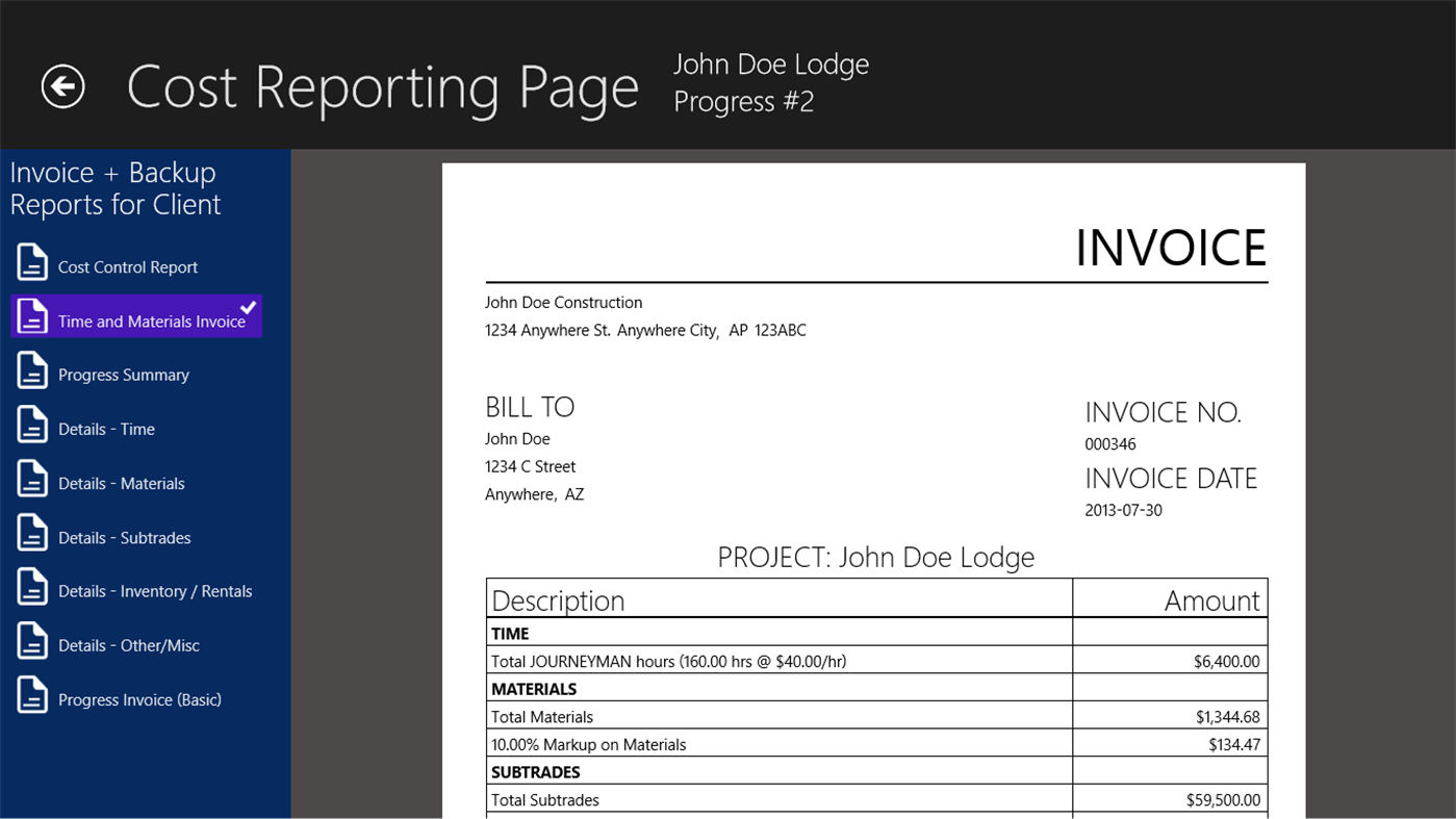 #5. True-Profit Construction Software (Windows) 来自: True-Profit Construction Software Inc.
