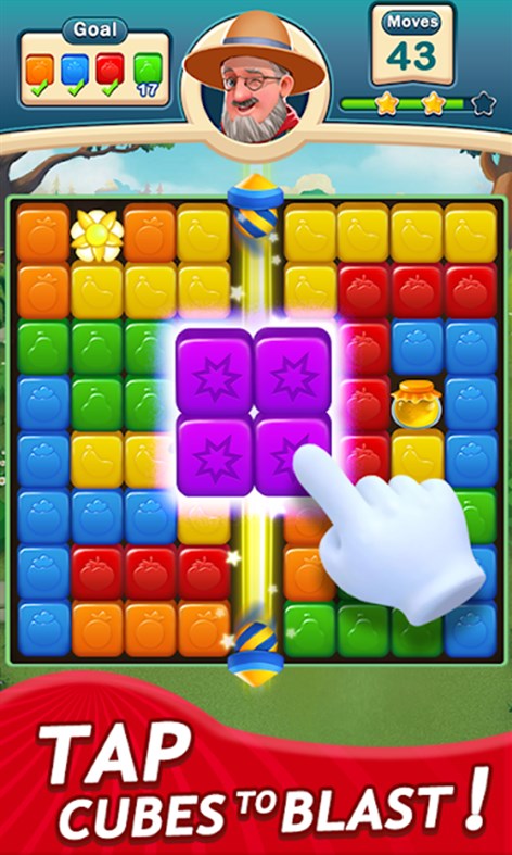#1. Fruit Block - Puzzle Legend (Windows) By: IMAGINE PLAY