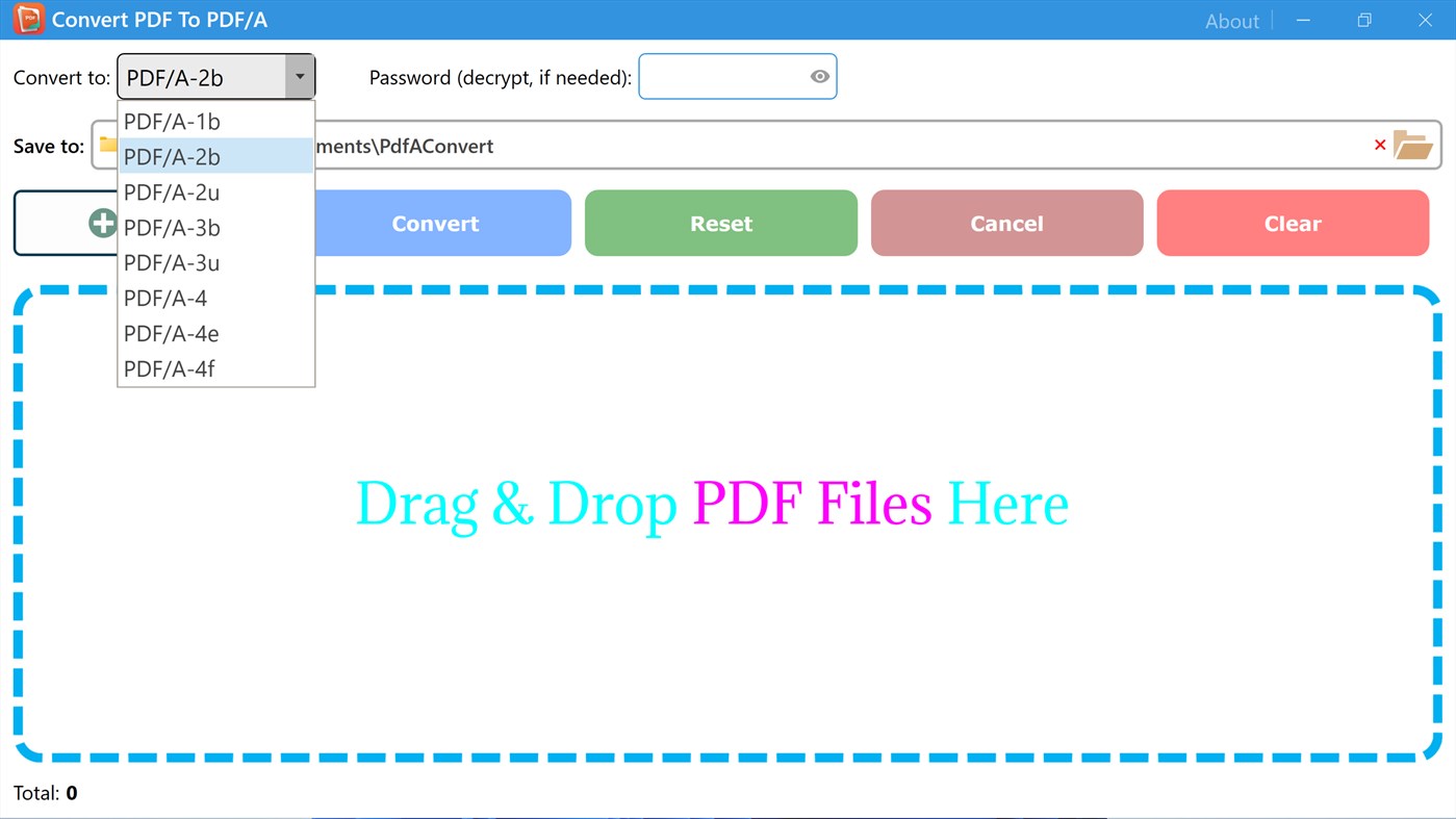 #1. Convert PDF To PDF/A (Windows) 由: Ngoc Thanh