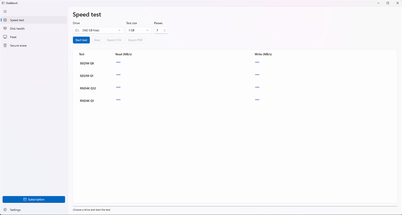 #1. DiskBench (Windows) بواسطة: nechirvan azzo
