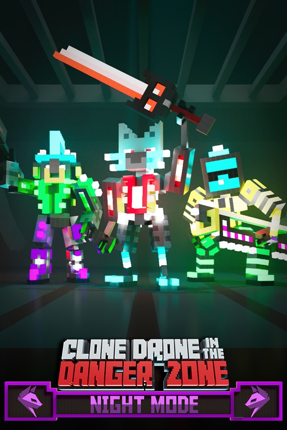 Clone Drone in the Danger Zone - Night Mode Pack Xbox Series X|S and Xbox One cover art
