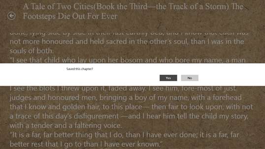 A Tale of Two Cities eBook screenshot 2