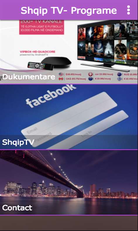 Shqip TV- Programe Screenshots 2