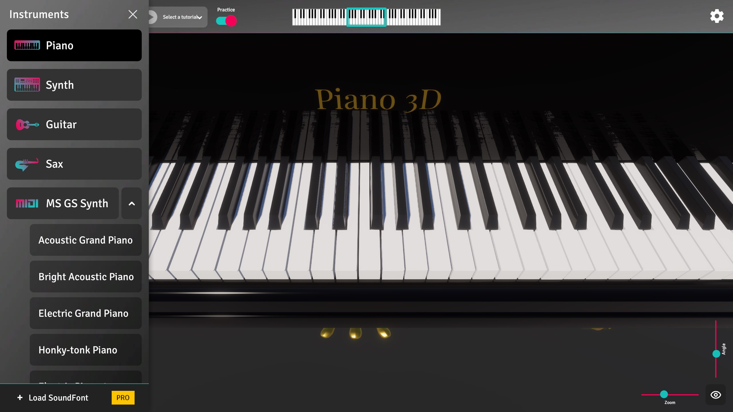 Piano 3D screenshot
