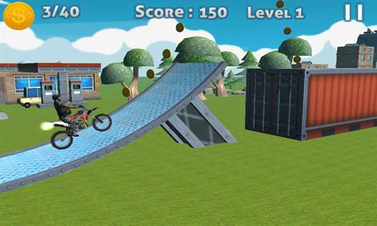 Motorbike climb racing 3D screenshot 2
