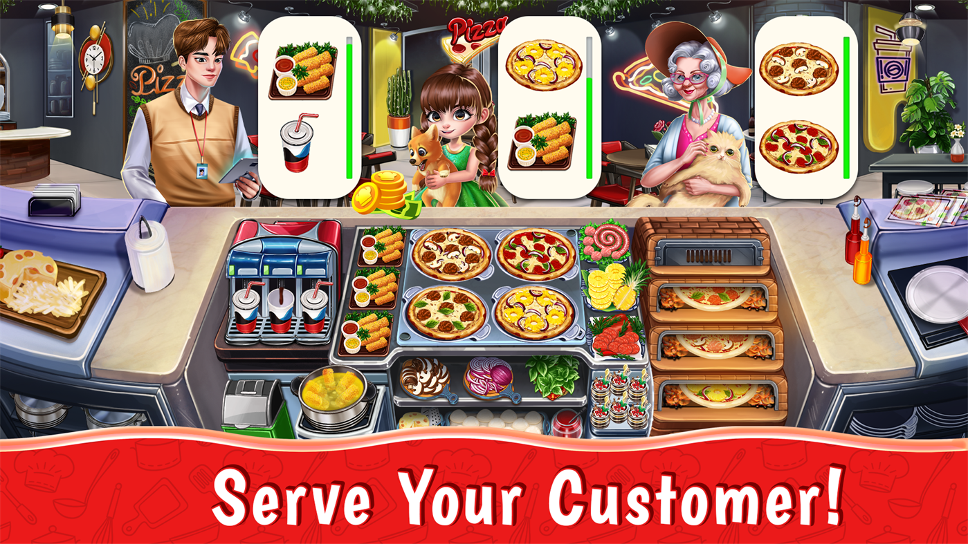 #1. Cooking Time - Restaurant Game (Windows) Podle: Bigfishcube