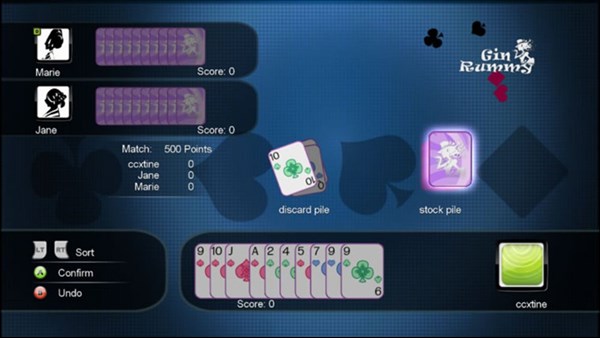 Gin Rummy — 12