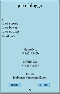 CPS AddressBook screenshot 3