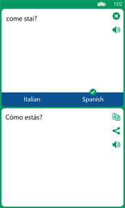 Italian Spanish Translator screenshot 1