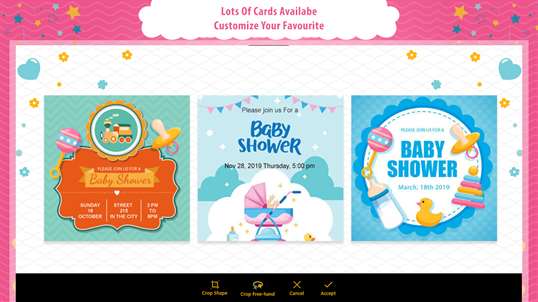 Baby Shower Invitation Card screenshot 4