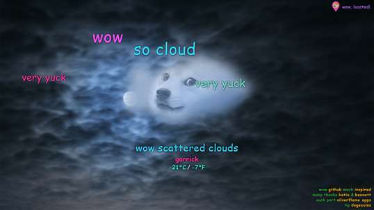 doge weather screenshot 3