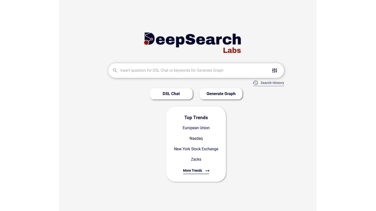 Deepsearch Labs Application