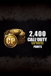 2 400 очков Call of Duty®: WWII