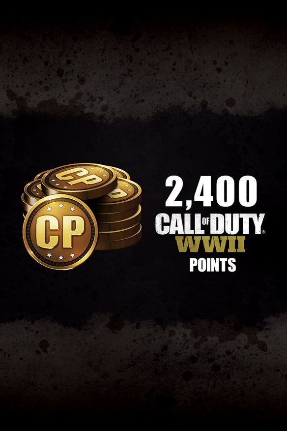 2,400 Call of Duty: WWII Points