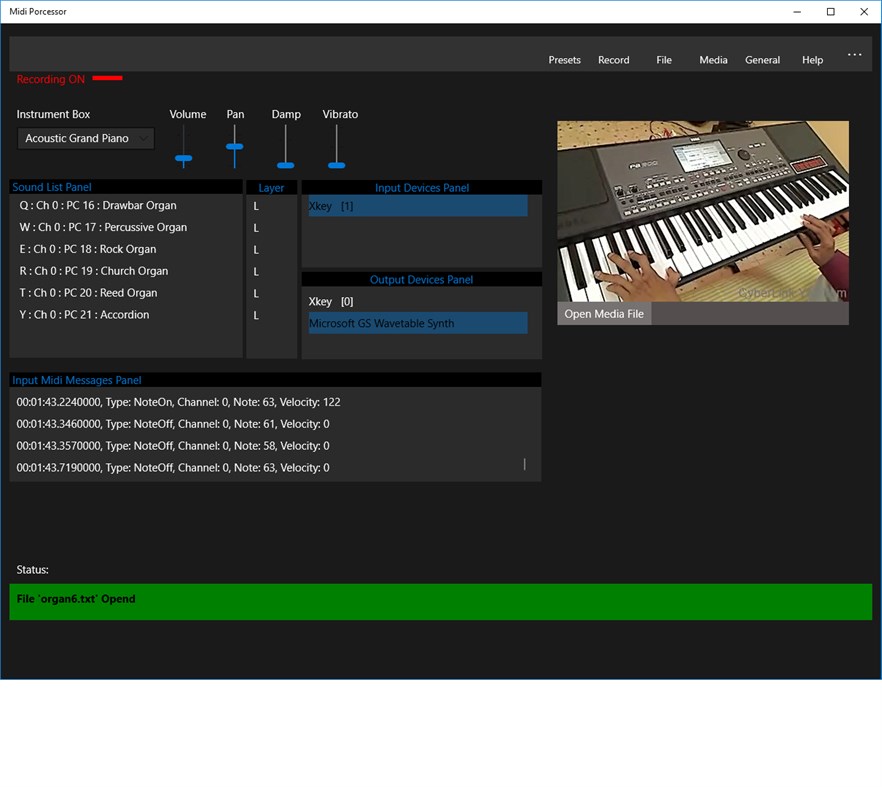 #4. Midi Processor (Windows) Av: BL Yaduwanshi