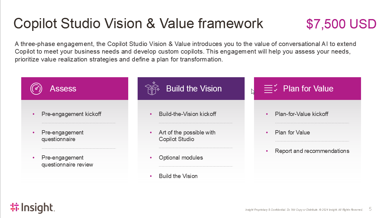 Snapshot 4 of Microsoft 365 Copilot Studio Vision & Value