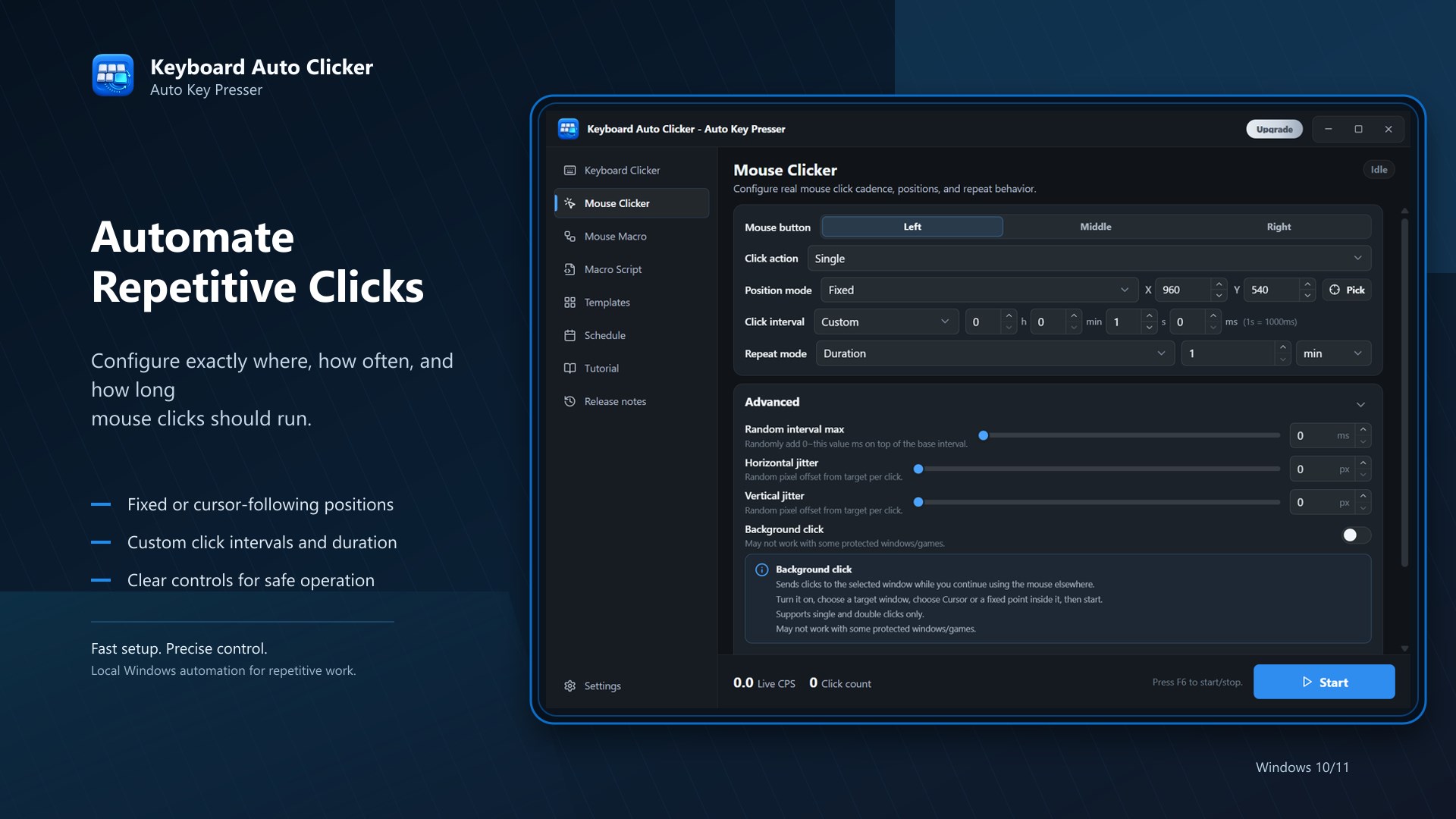 Keyboard Auto Clicker - Auto Key Presser screenshot