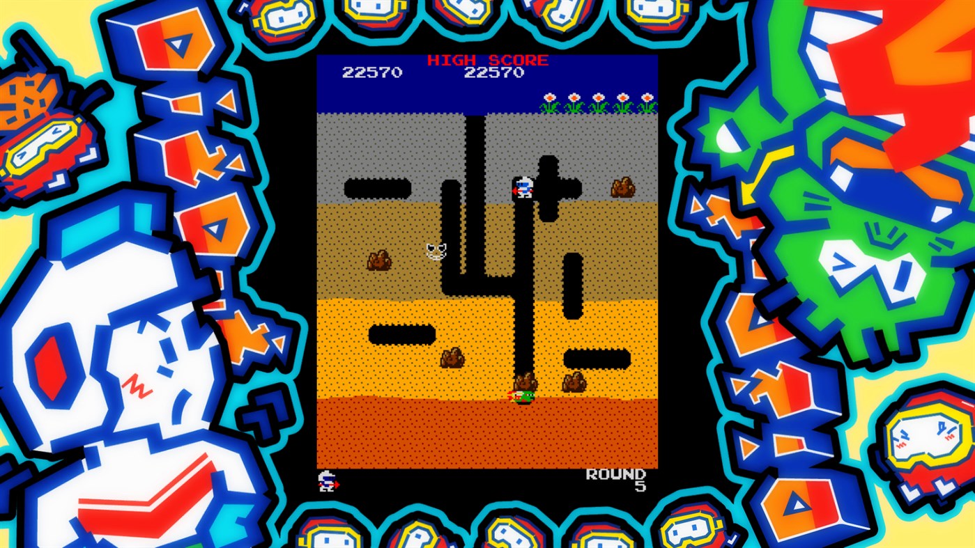 #8. ARCADE GAME SERIES: DIG DUG (Xbox) بواسطة: BANDAI NAMCO Entertainment