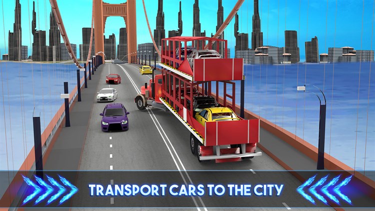 Car Transporter Trailer Truck - City Cars Supplier - PC - (Windows)