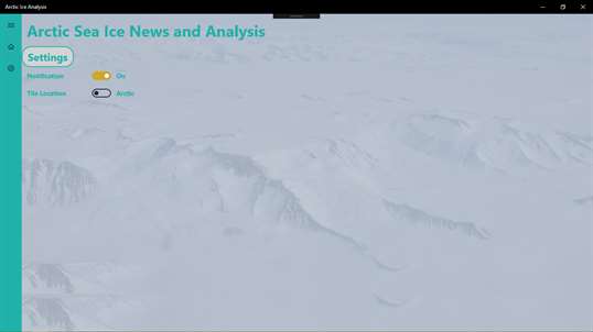 Arctic Ice Analysis screenshot 2