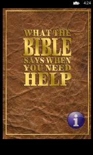 Bible - Giving you Help screenshot 1