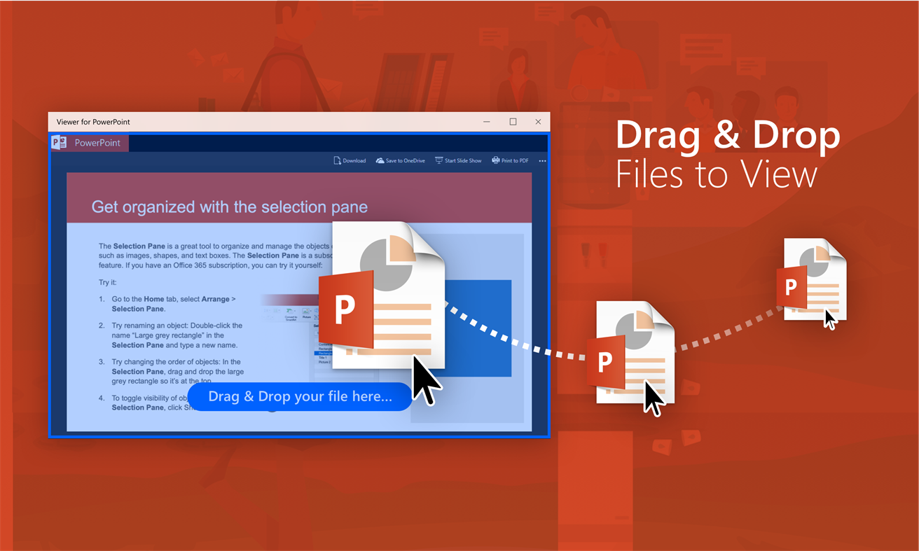 #2. PPT Viewer. (Windows) Podle: File Viewer Software