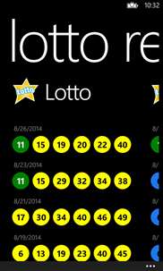 Lotto screenshot 1