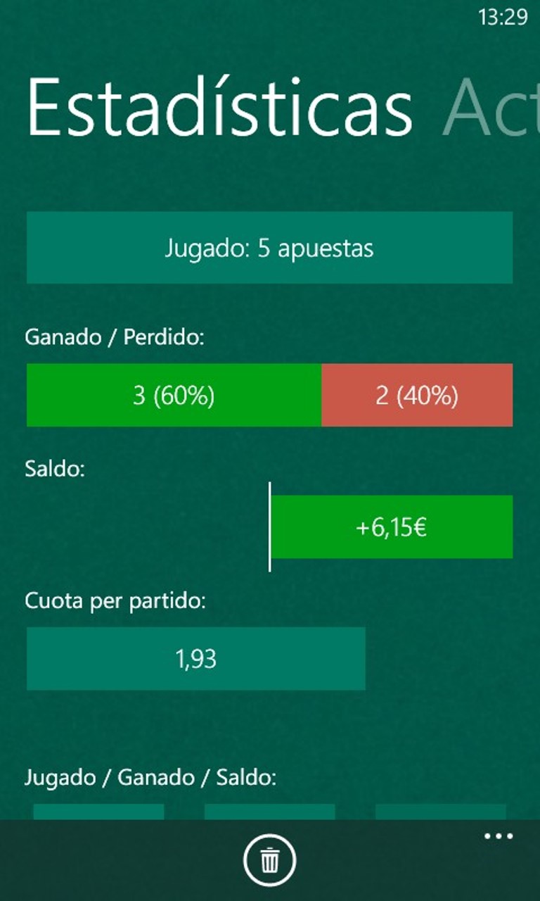 Screenshot 3 Calculador de cuotas windows