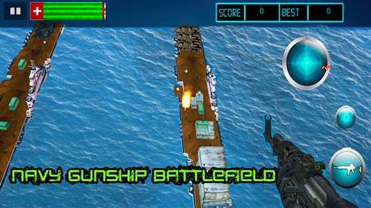 Navy Gunship Battlefield screenshot 1