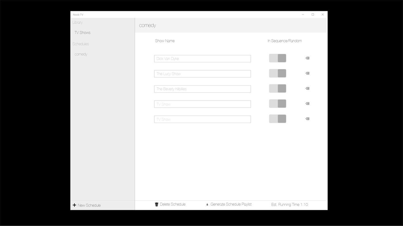 #2. Noob TV (Windows) 由: Noob Software