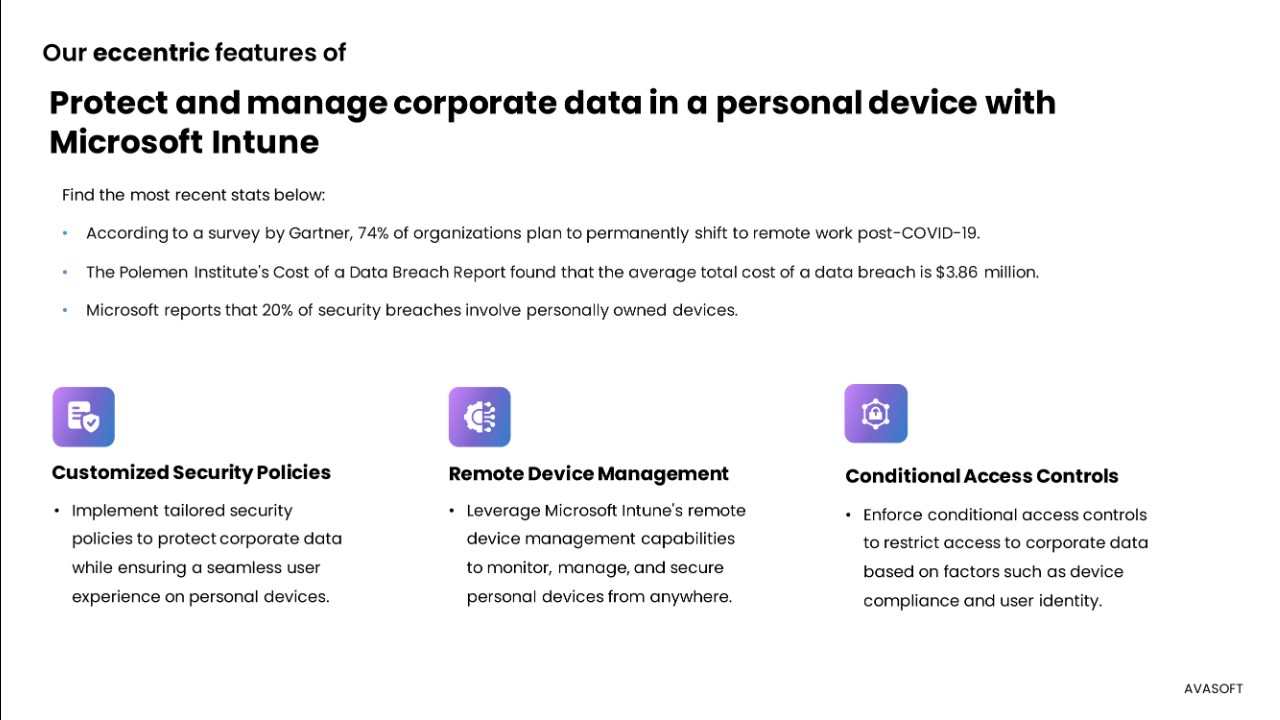 Snapshot 2 of AVAProtect 360 - Device Protection and Management Solutions by AVASOFT