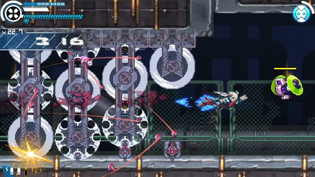 Gunvolt Chronicles: Luminous Avenger iX screenshot 2