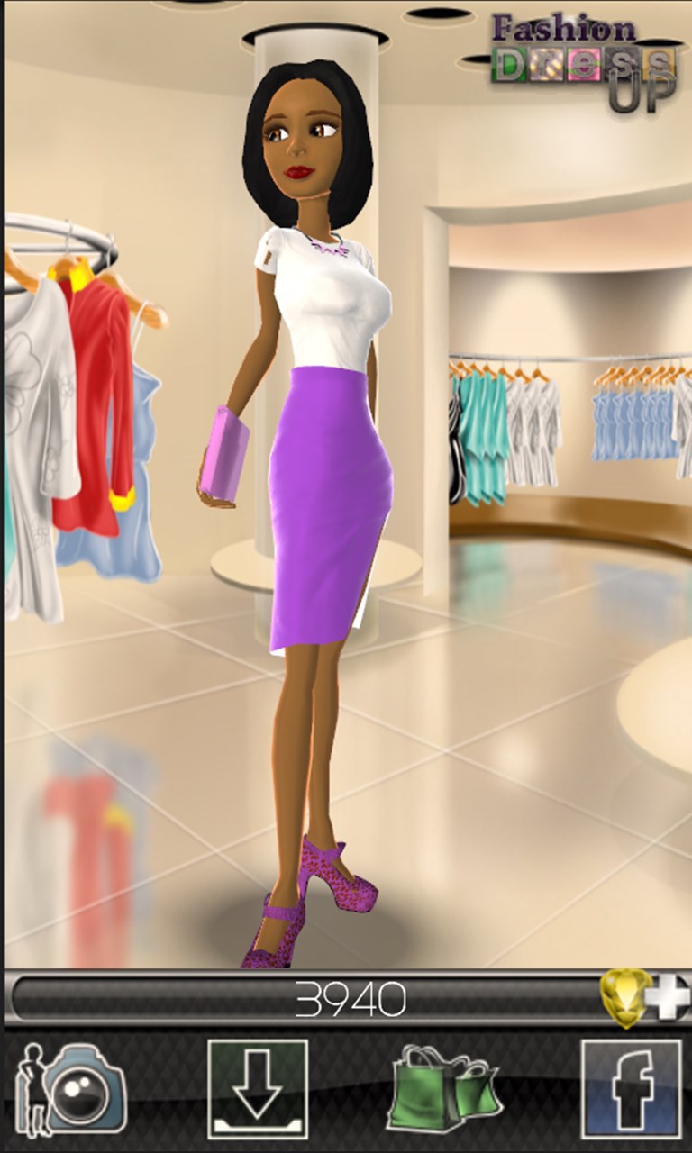 Fashion Dress Up – 3D Game for Girls