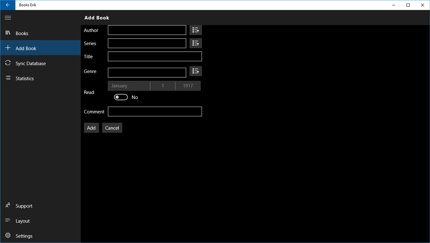 #4. Books Erik (Windows) Por: E.M. Leenders