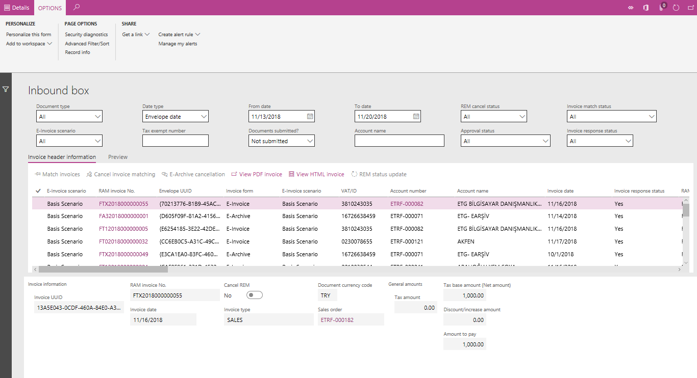 Snapshot 4 of E-Invoice & E-Archive