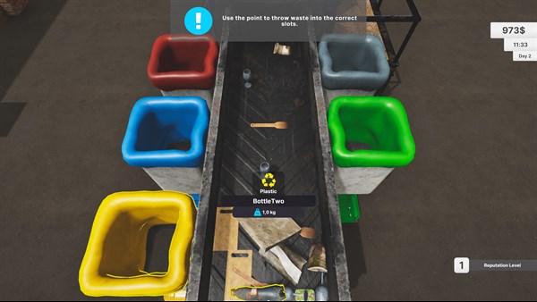 Recycling Station Simulator — 1